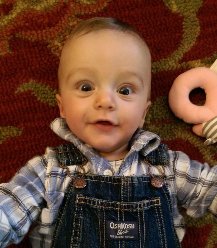 this is a pic of harrison at 7 months